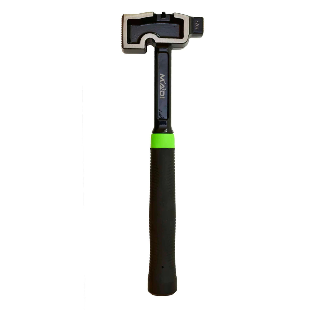 MADI Lineman Tools All-Steel Milled Lineman Hammer from GME Supply